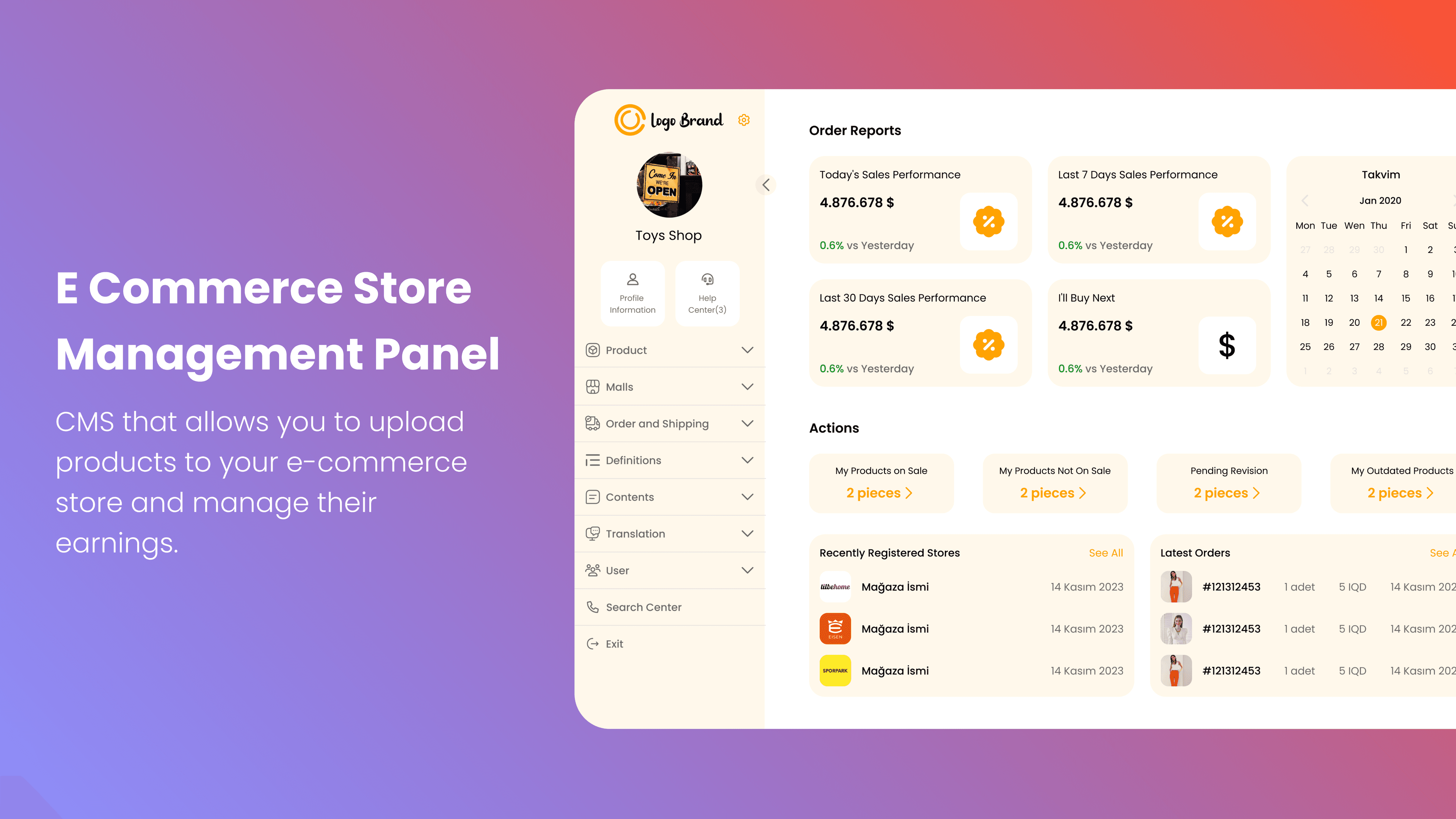 Wezzomart Management Panel